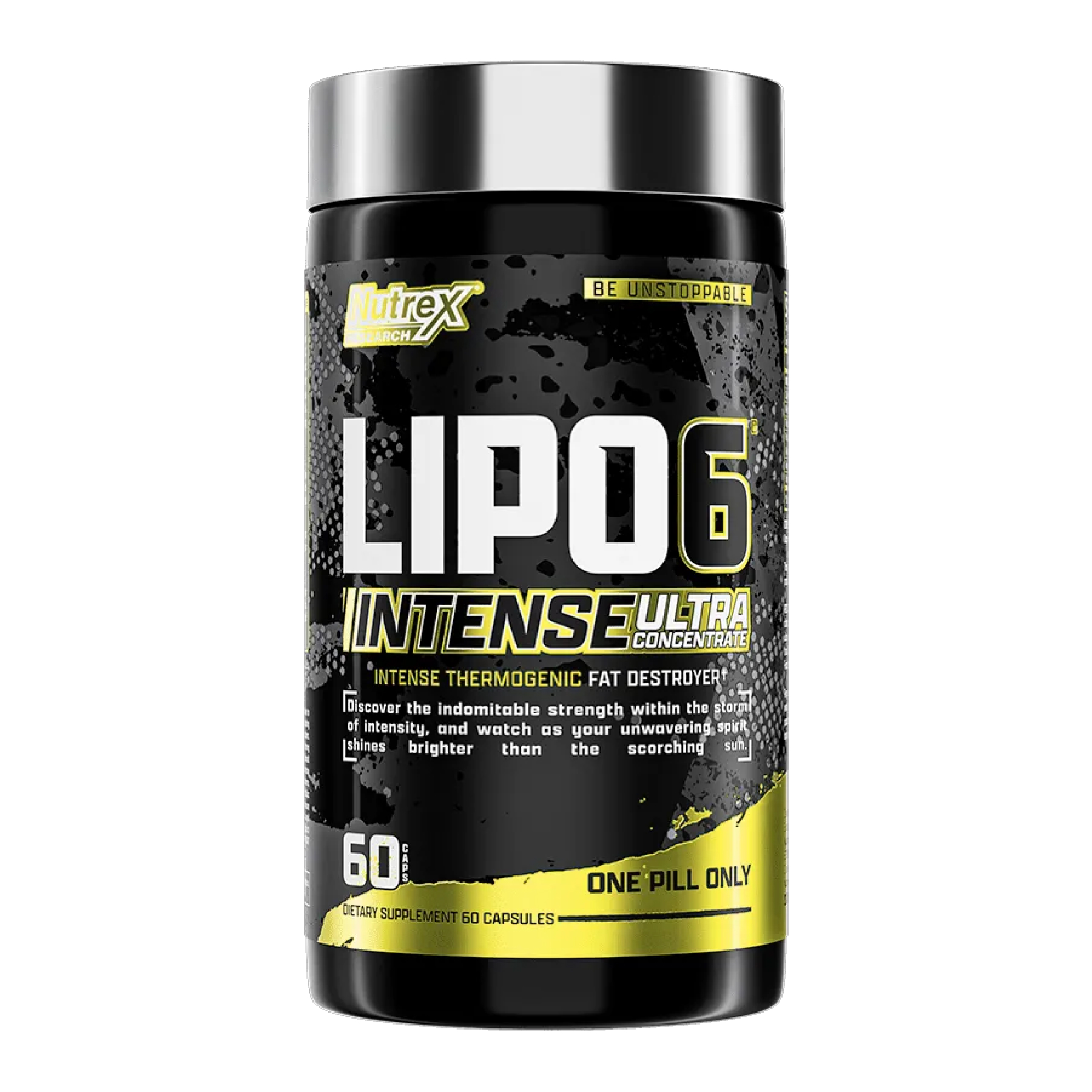 18125787500007_fbebf3ab12 Lipo 6 Black Intense - 60 caps - Зображення 1