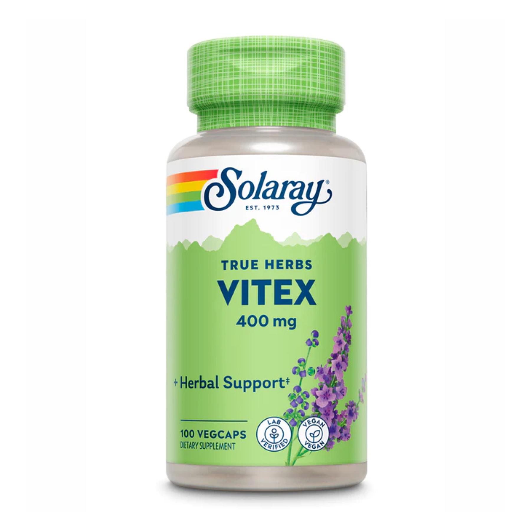 22018648310140_11a8d75e80 Vitex Berry Extract 400mg - 100 vcaps - Зображення 1