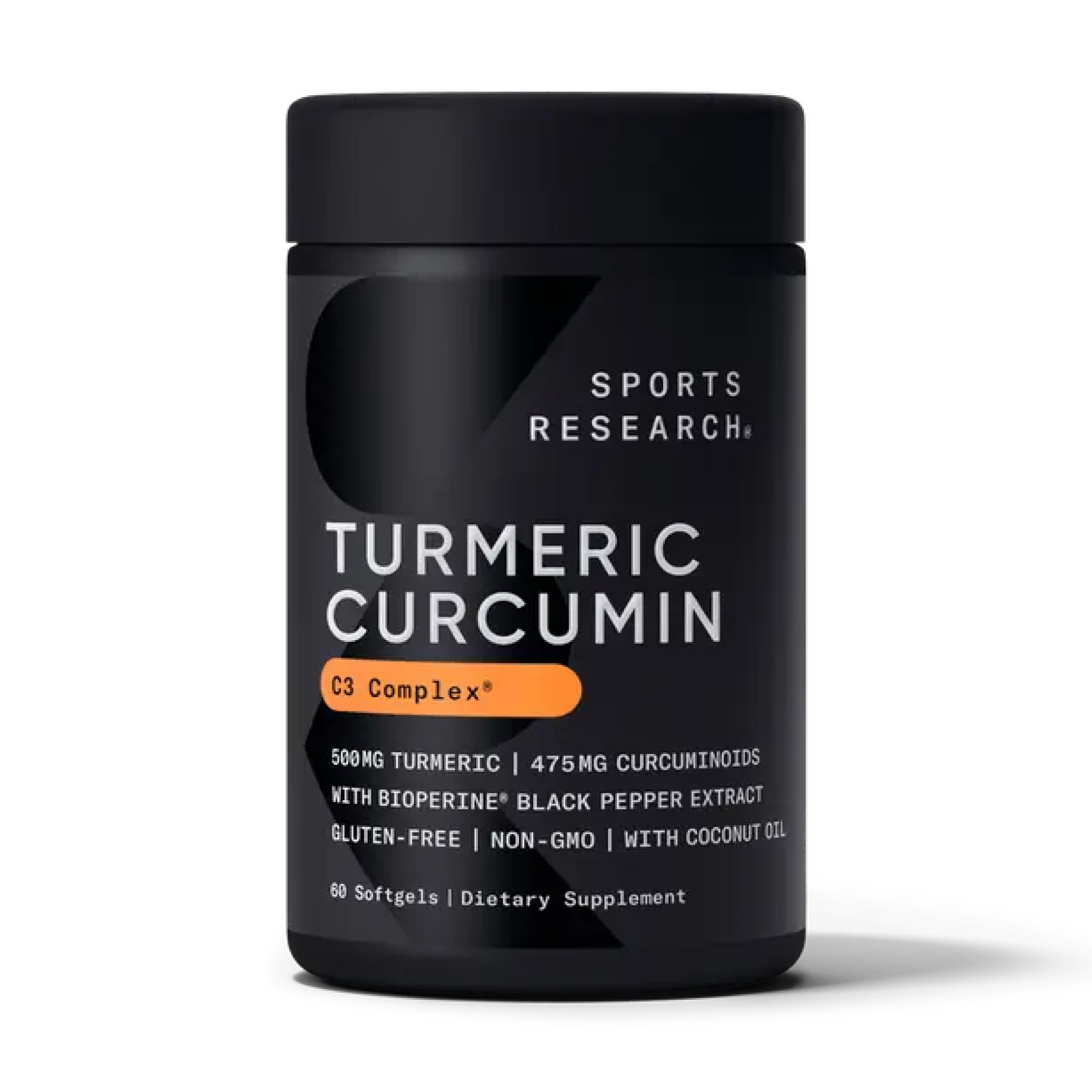 36847929089975_1deeddc208 Turmeric Curcumin C3 Complex 500mg - 60 softgels - Зображення 1
