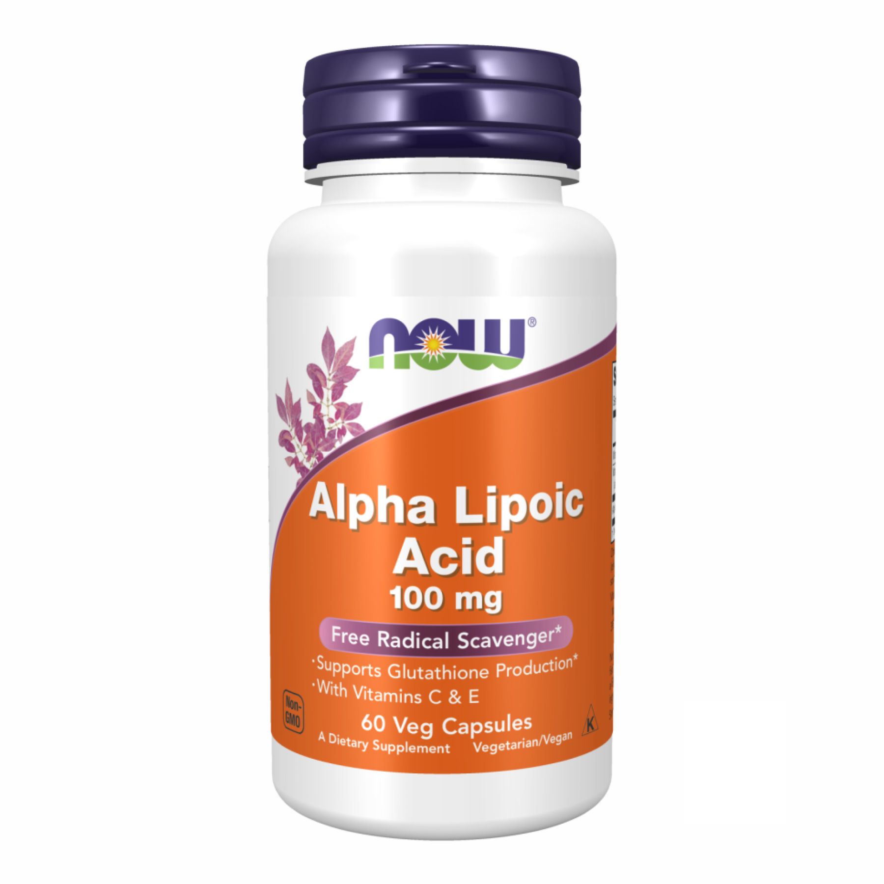37453823224729_09bf6c1a1a Alpha Lipoic Acid 100mg - 60vcaps - Зображення 1