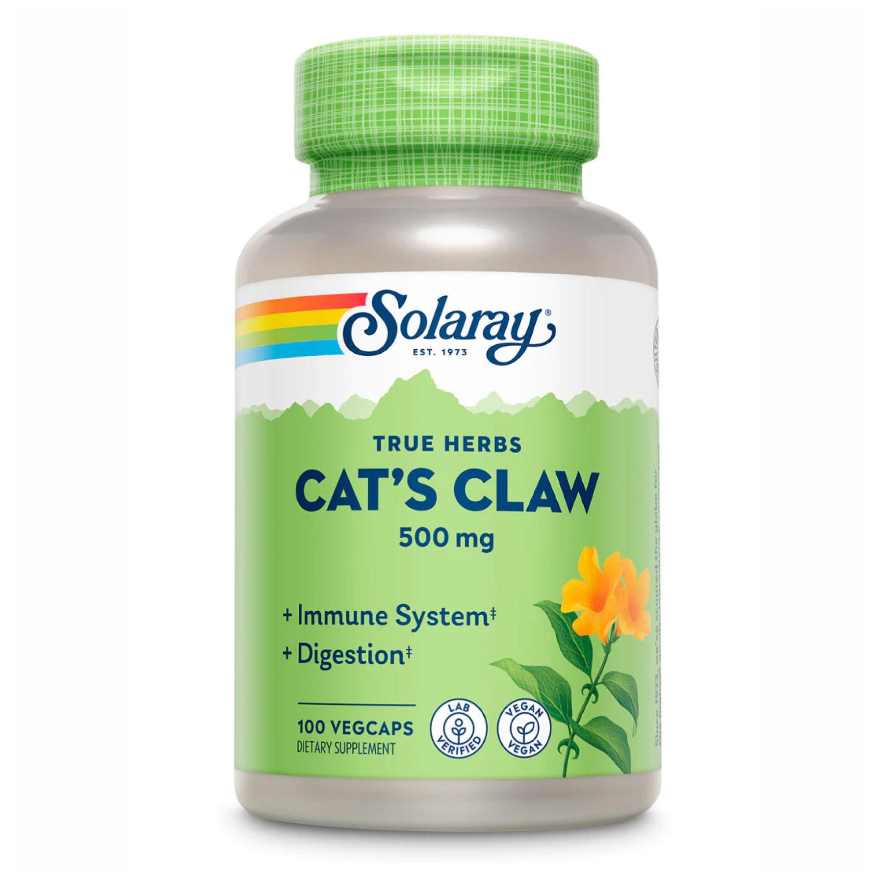 37528490048832_4190cd23ff Cat's Claw 500mg - 100 vcaps - Зображення 1