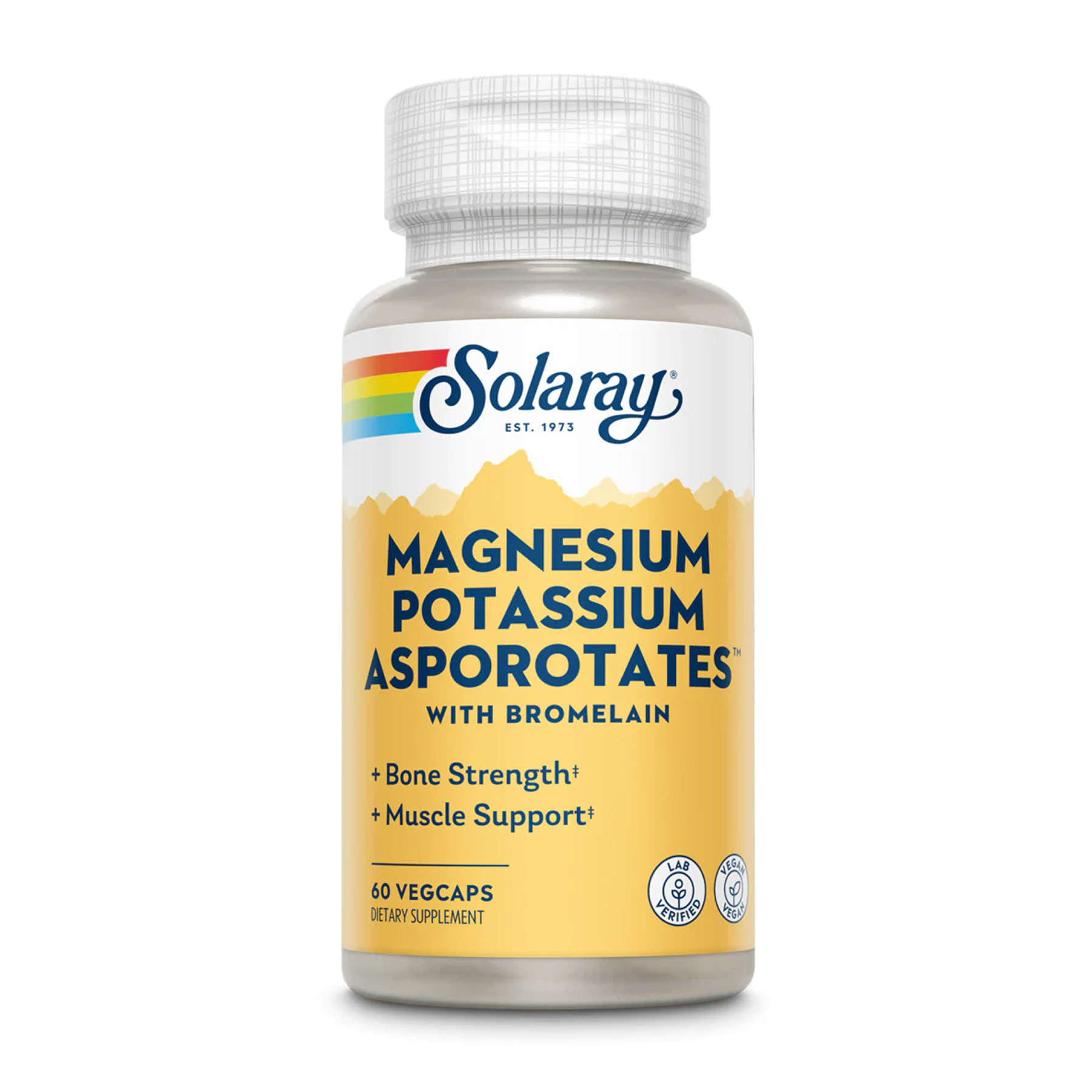 38297574720465_95011c1628 Magnesium & Potassium Asporotate - 60 vcaps - Зображення 1