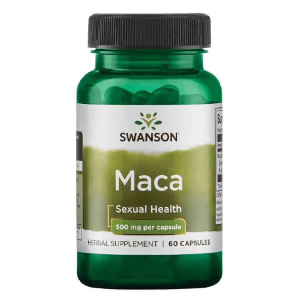 40120039846656_bcb76a60a6 Maca 500mg - 60caps - Зображення 1