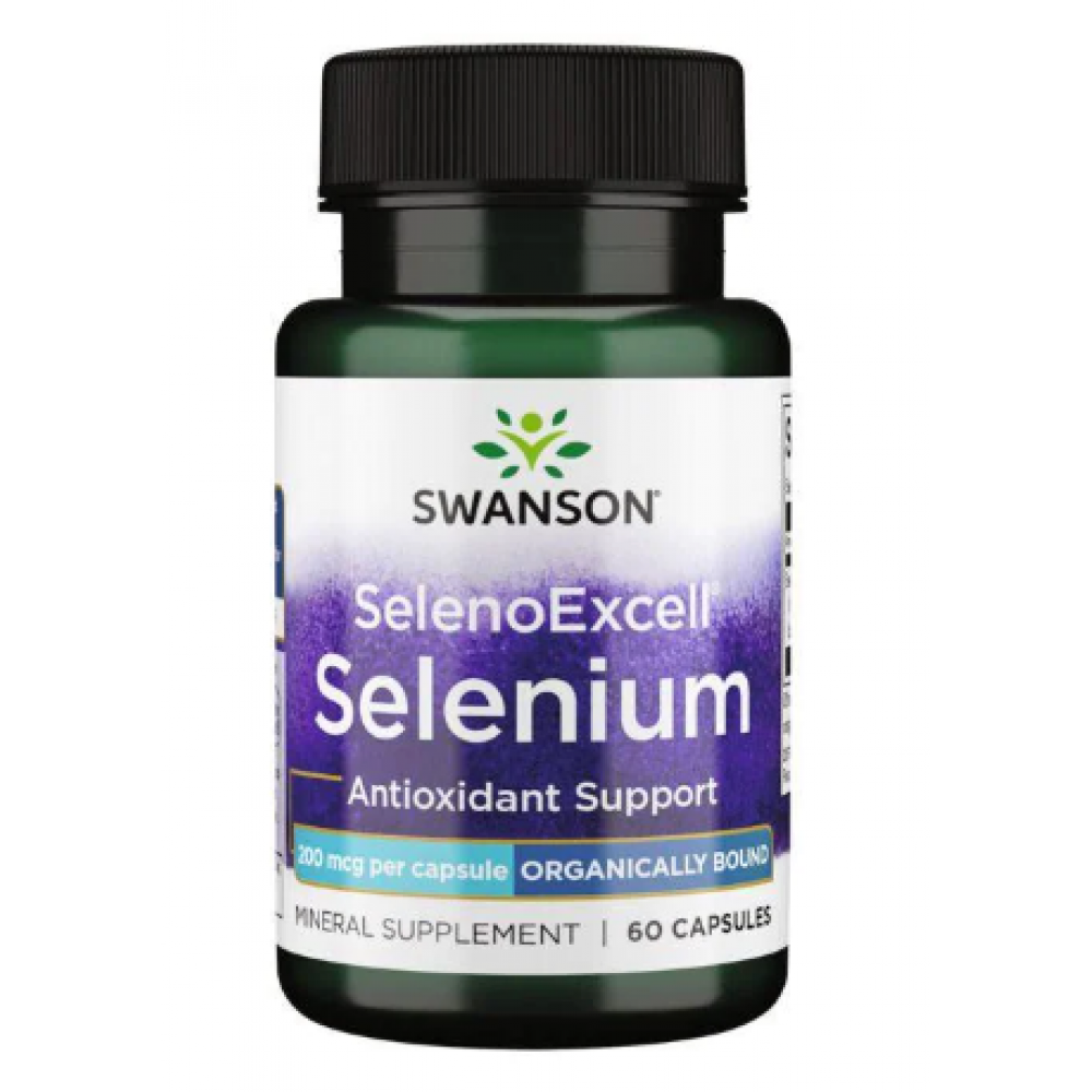 42497726275960_65a2d9b833 Selenoexcell Selenium 200mcg - 60caps - Зображення 1