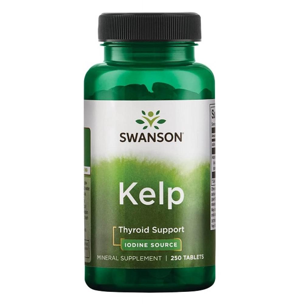 43775505974538_8155240cb1 Kelp Iodine Source 225 mcg - 250 Tabs Per Bottle - Зображення 1