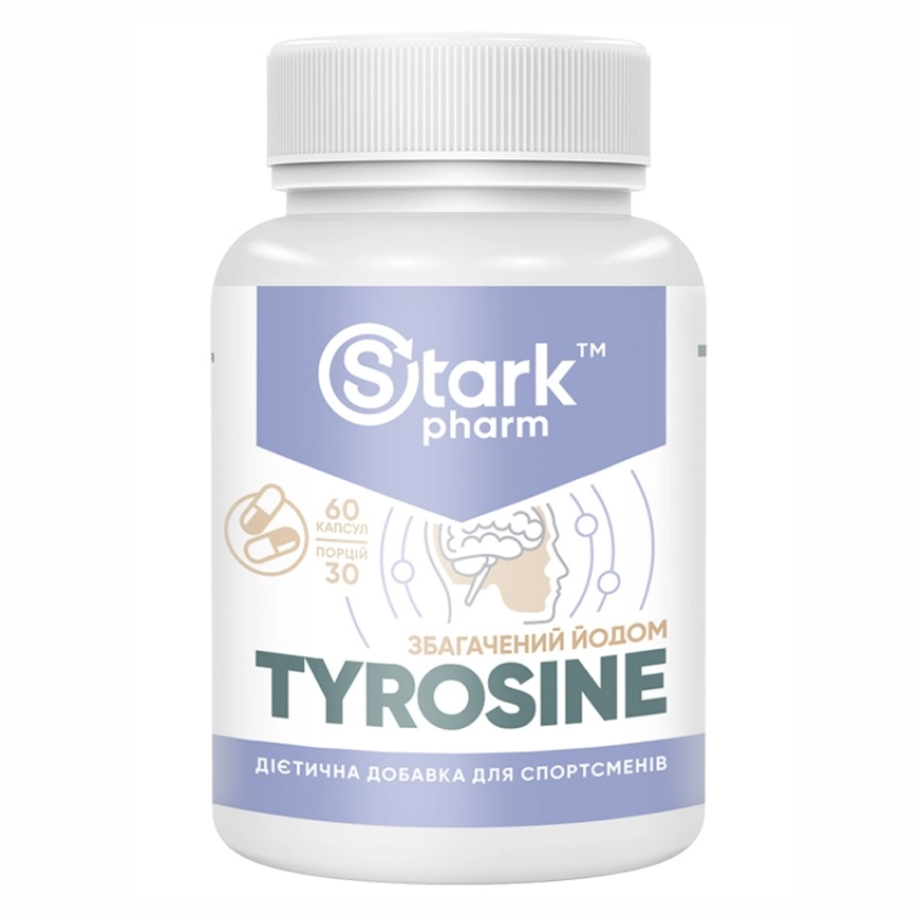 45544720331706_3b985b705f-2 Stark L-Tyrosine - 60caps - Зображення 1