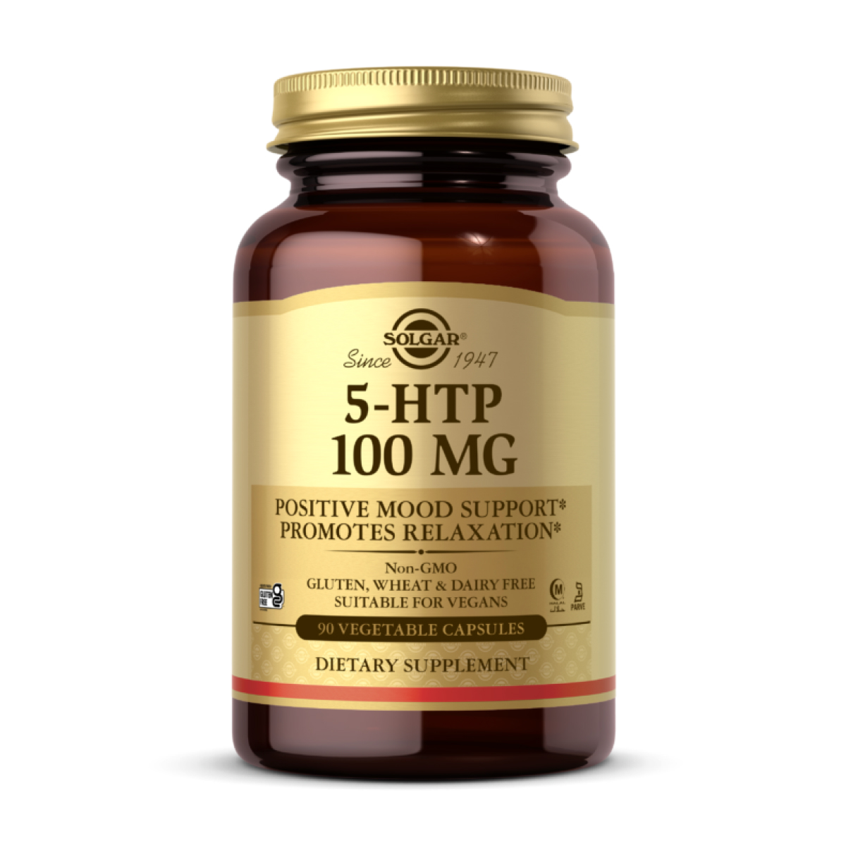 5-htp-100mg-90-vcaps-38286391551495_afacdfa333 5-HTP 100mg - 90 vcaps - Зображення 1