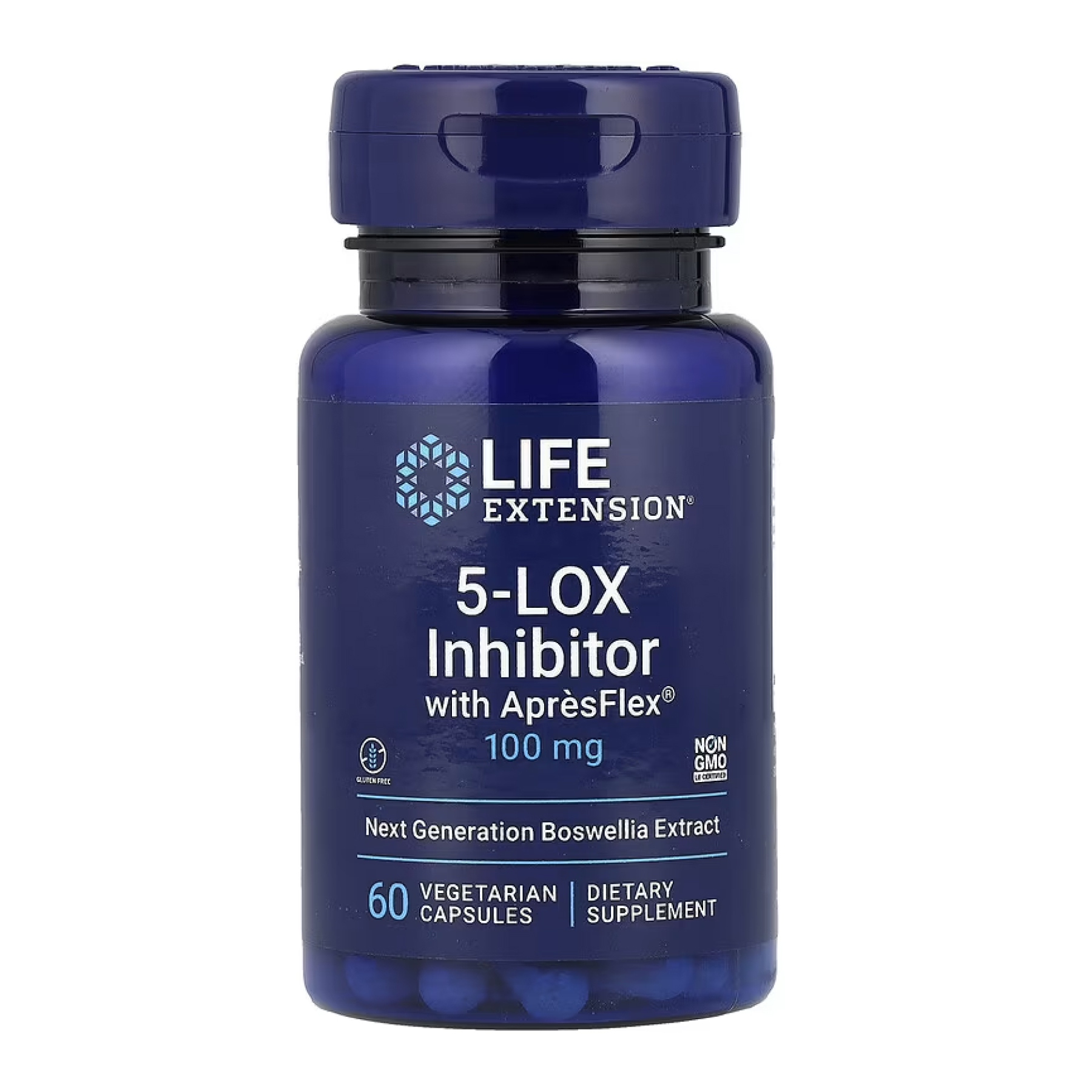 5-lox-inhibitor-with-aprsflex-100-mg-60-vcaps-22818766026832_9cda7d7dad 5-LOX Inhibitor with AprèsFlex® 100 mg - 60 vcaps - Зображення 1