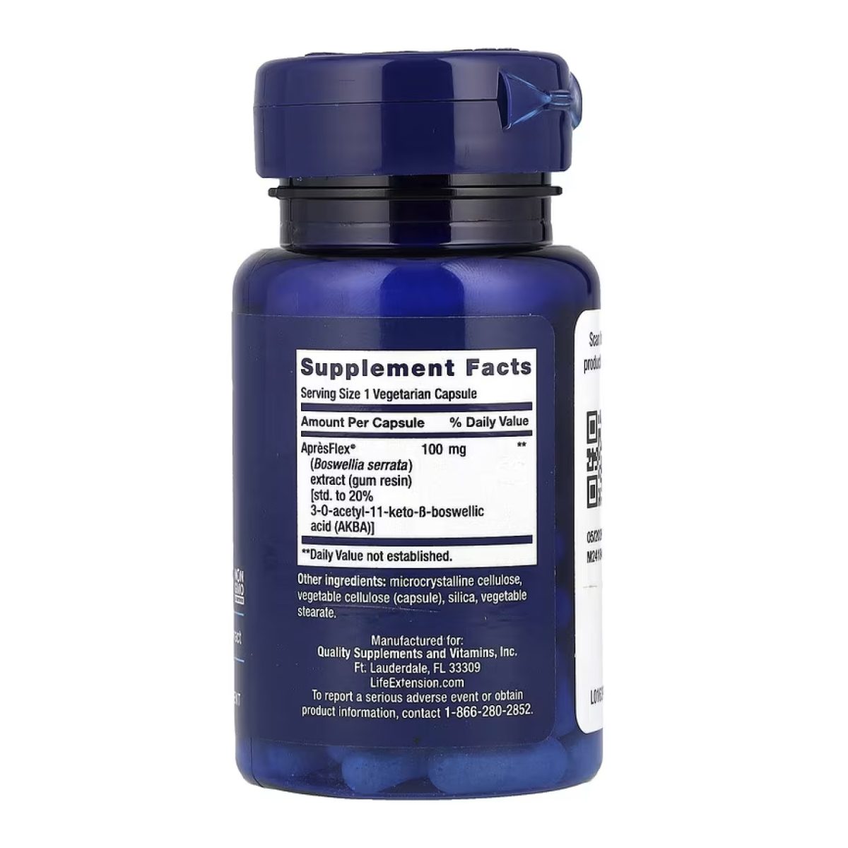 5-LOX Inhibitor with AprèsFlex® 100 mg - 60 vcaps - Зображення 2
