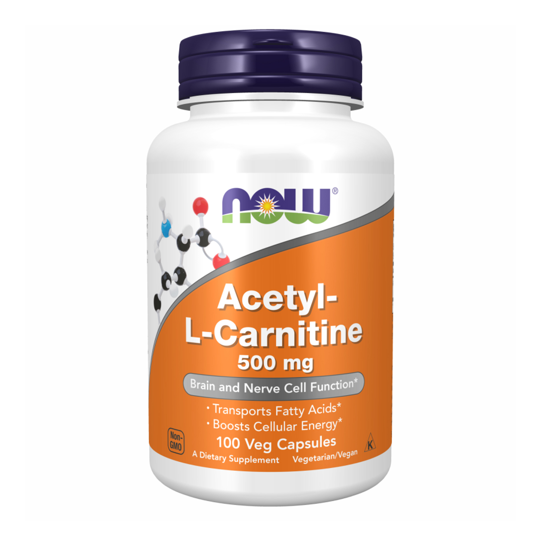 51479348951760_65e8e814d4 Acetyl L-Carnitine 500mg - 100 vcaps - Зображення 1