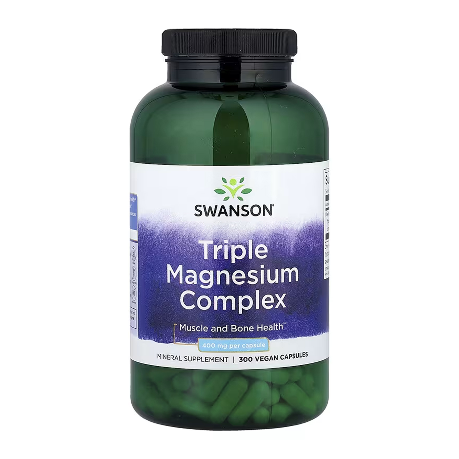53216642636097_eb991c8a4d Triple Magnesium Complex 400mg - 300caps - Зображення 1