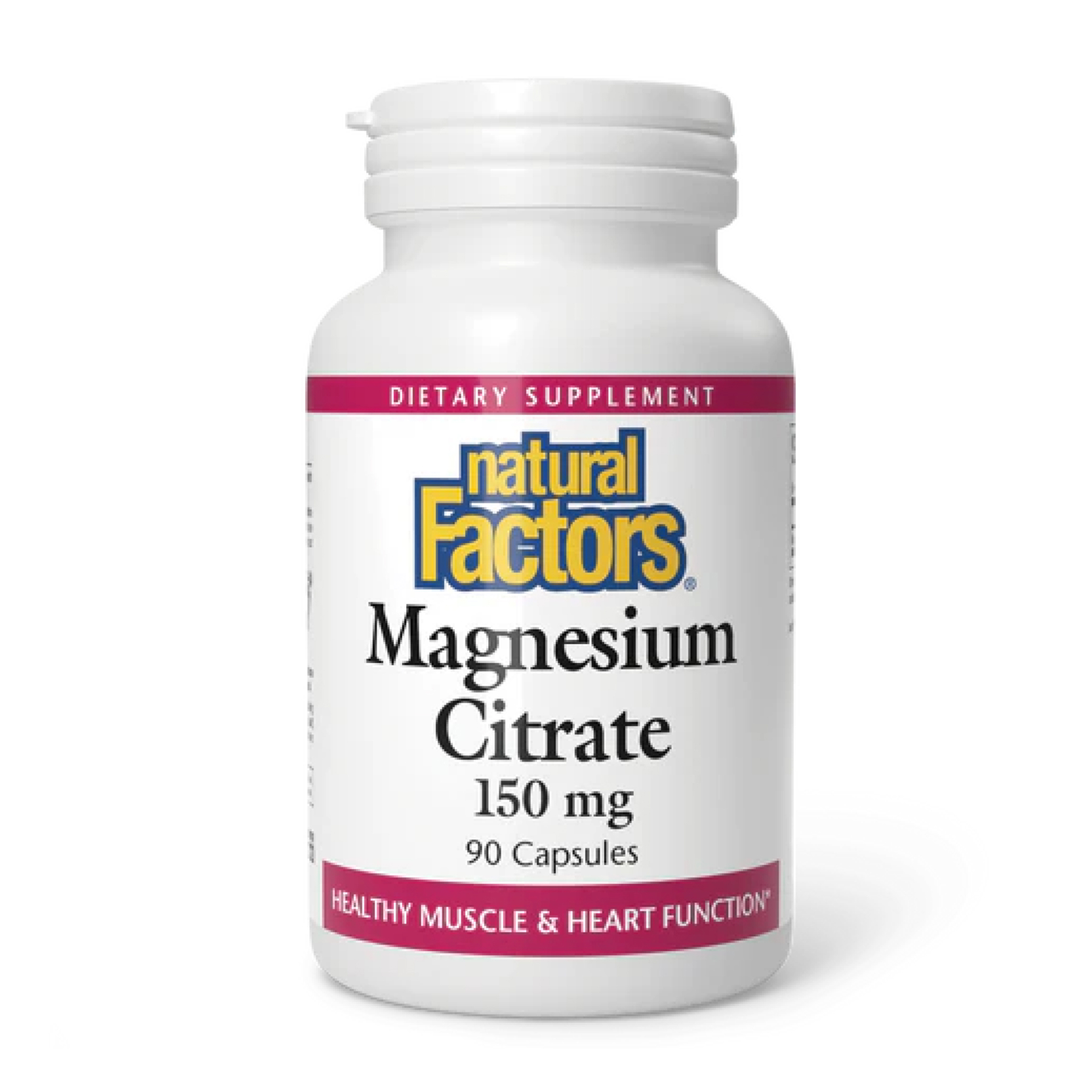 56911657203768_dffcfcfaa7 Magnesium Citrate 150mg - 90 caps - Зображення 1