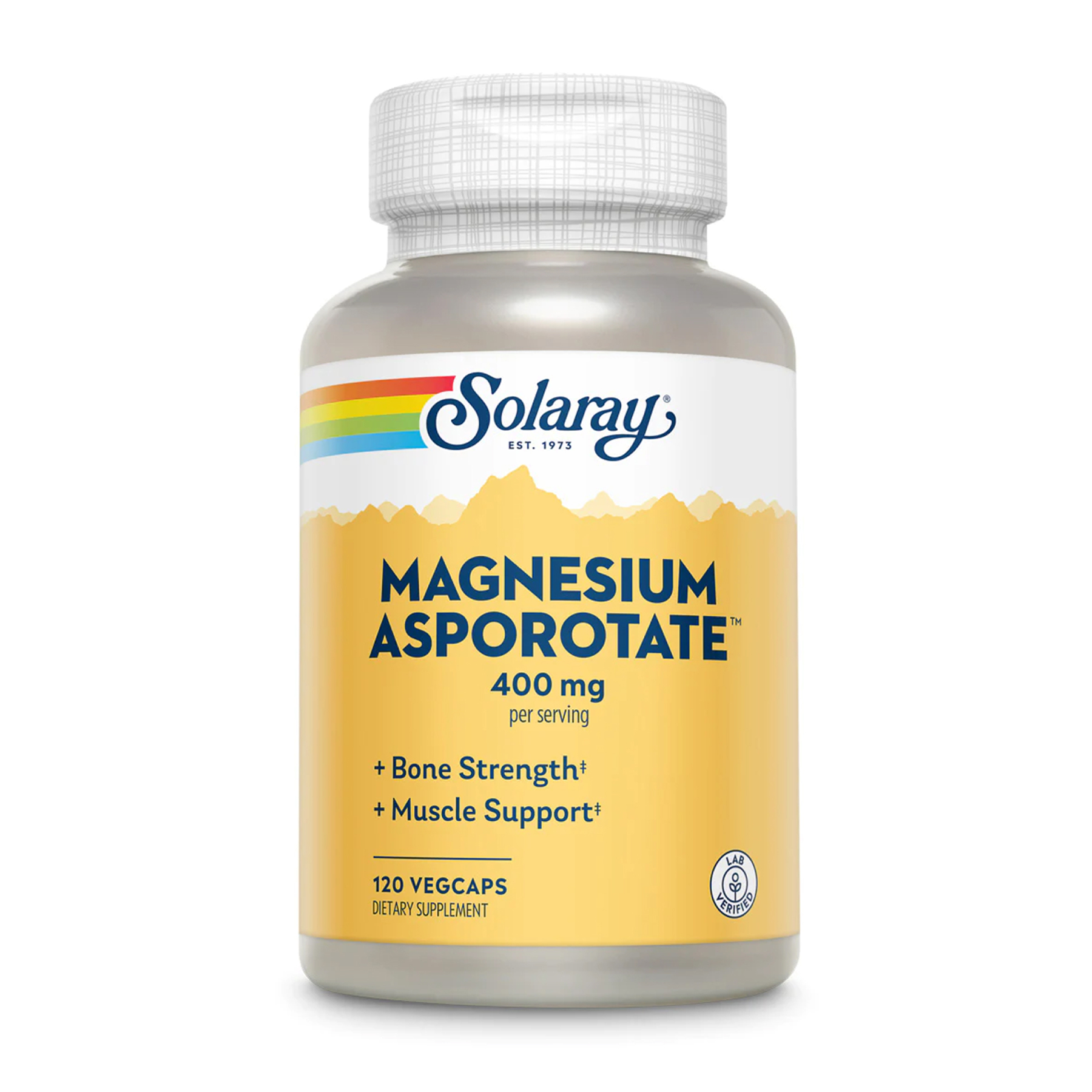 62615491800127_735d5ccdd2 Magnesium Asporotate 400mg - 120 vcaps - Зображення 1