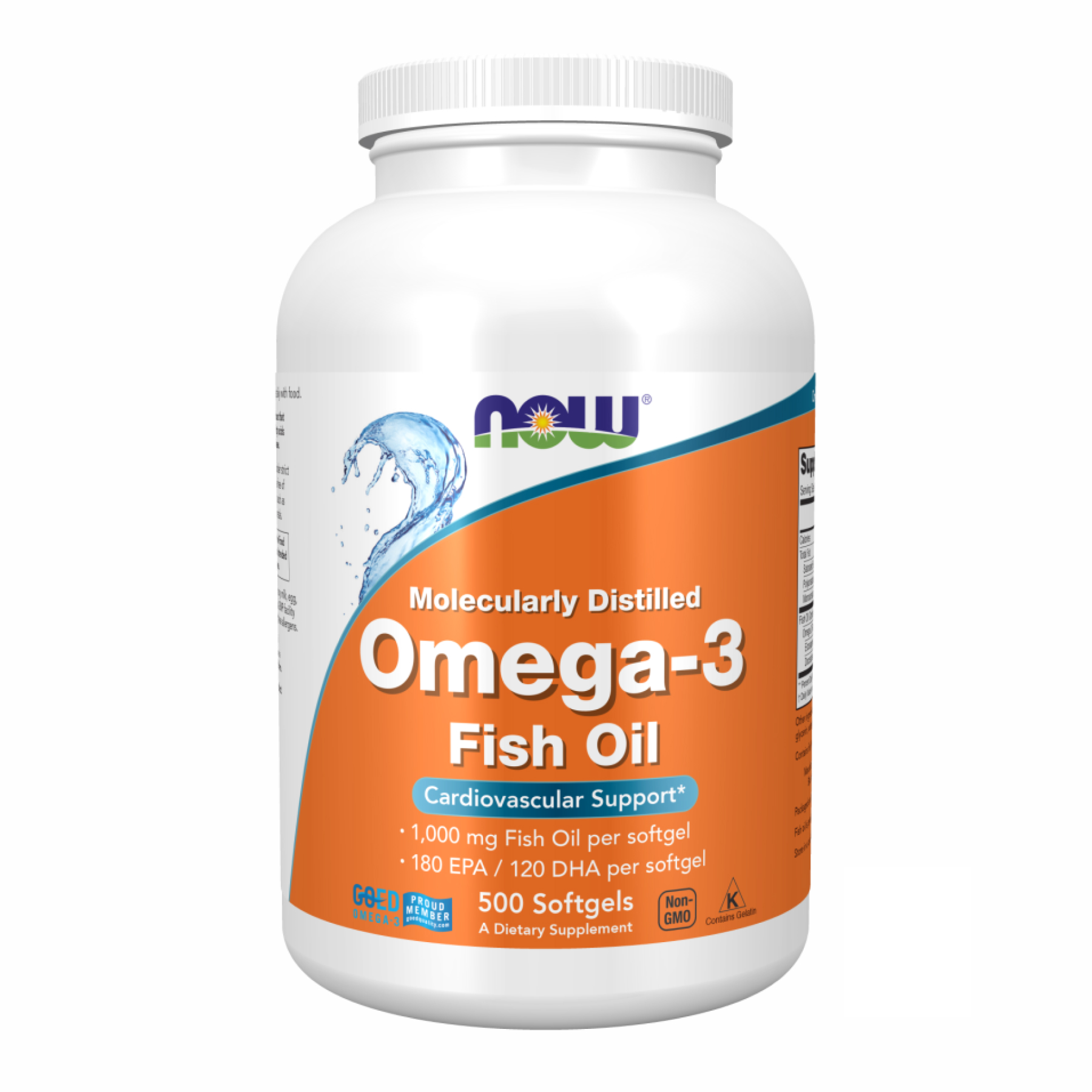 64687316450043_3c1c22aa0c-1 Omega 3 1000mg - 500 Sgels - Зображення 1