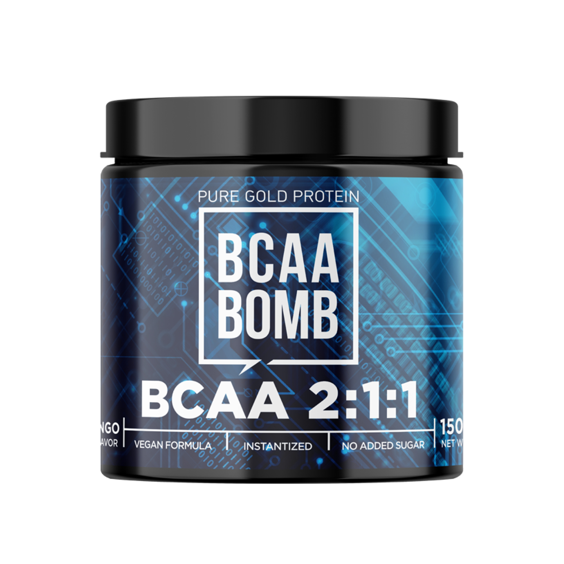65092770867966_19eaaec313 BCAA Bomb 2-1-1 - 150g Mango - Зображення 1