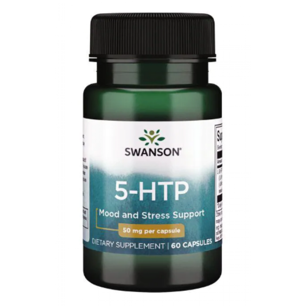 73348976214192_87c3eae4c8 Ultra 5-HTP 50 mg - 60 caps - Зображення 1