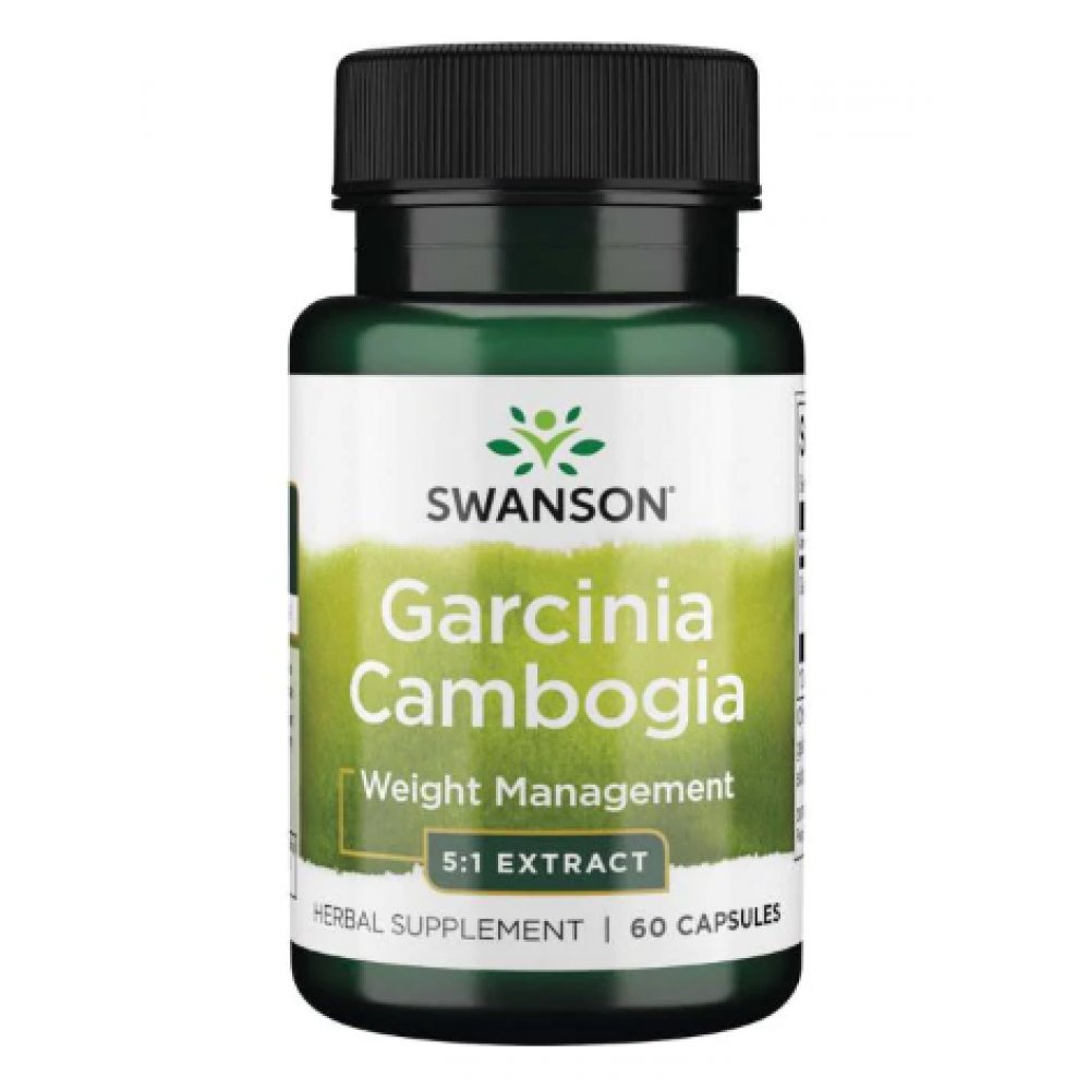 77160459703915_04aac243b6 Garcinia Cambogia 5:1 Extract 80 mg - 60 Caps - Зображення 1