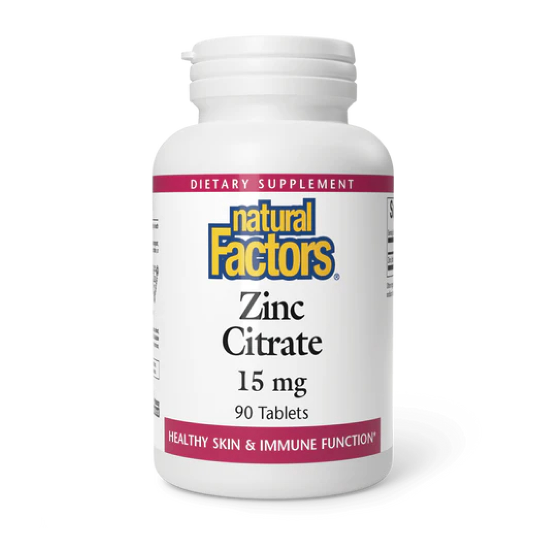 89717607945811_f25210f567 Zinc Citrate 15mg - 90 tabs - Зображення 1