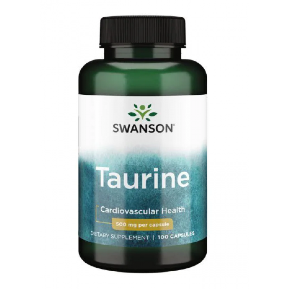 93571991167470_d14cd213b6 Taurine 500mg - 100caps - Зображення 1
