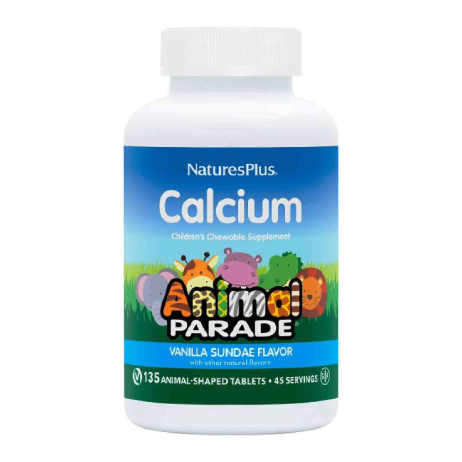 99656576196800_40ad3cad3f Kids Calcium Chewable - 135 tabs - Зображення 1