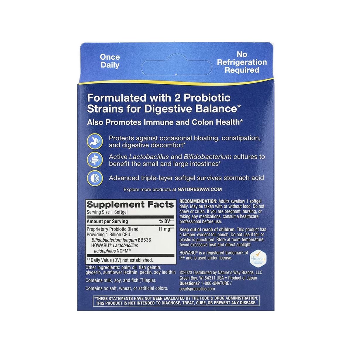 Acidophilus Probiotic - 30 softgels - Зображення 2