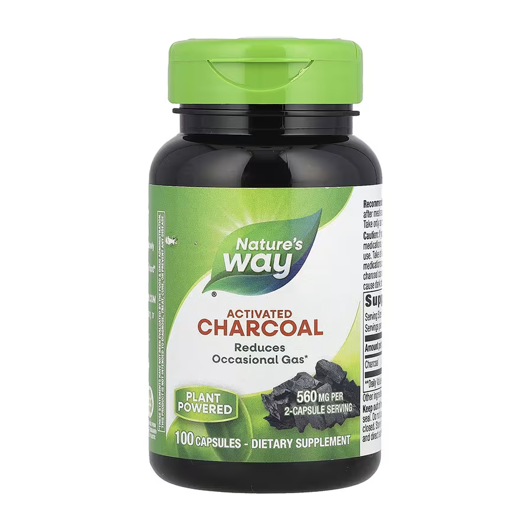 activated-charcoal-100-caps-74126950353056_7d85d18563 Activated Charcoal - 100 caps - Зображення 1