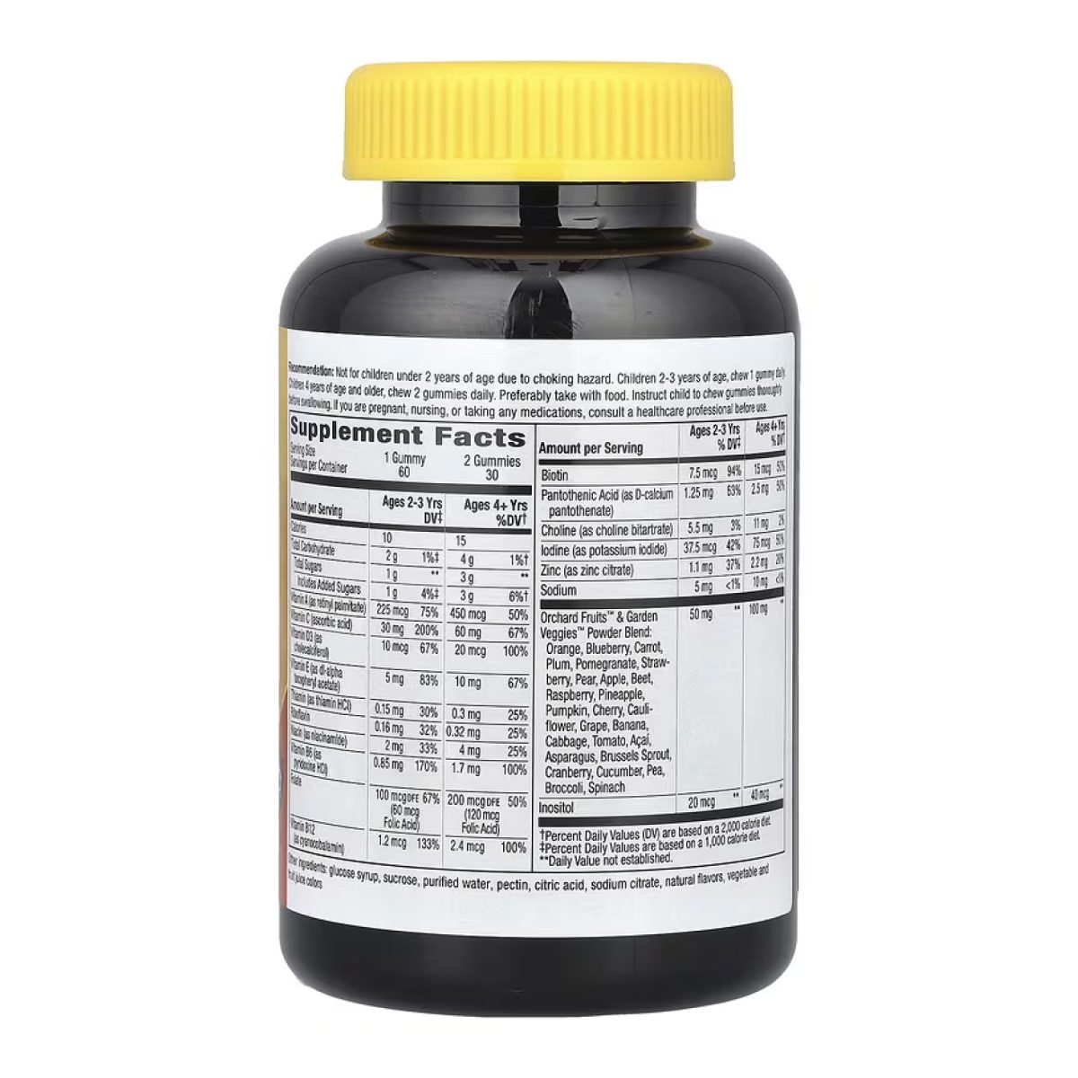 Alive! Children's Gummy Multivitamin, Gluten Free, Made with Pectin - 60 gummies - Зображення 2