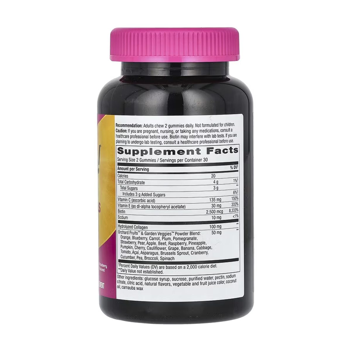 Hair, Skin & Nail Gummy - 60 gummies - Зображення 2