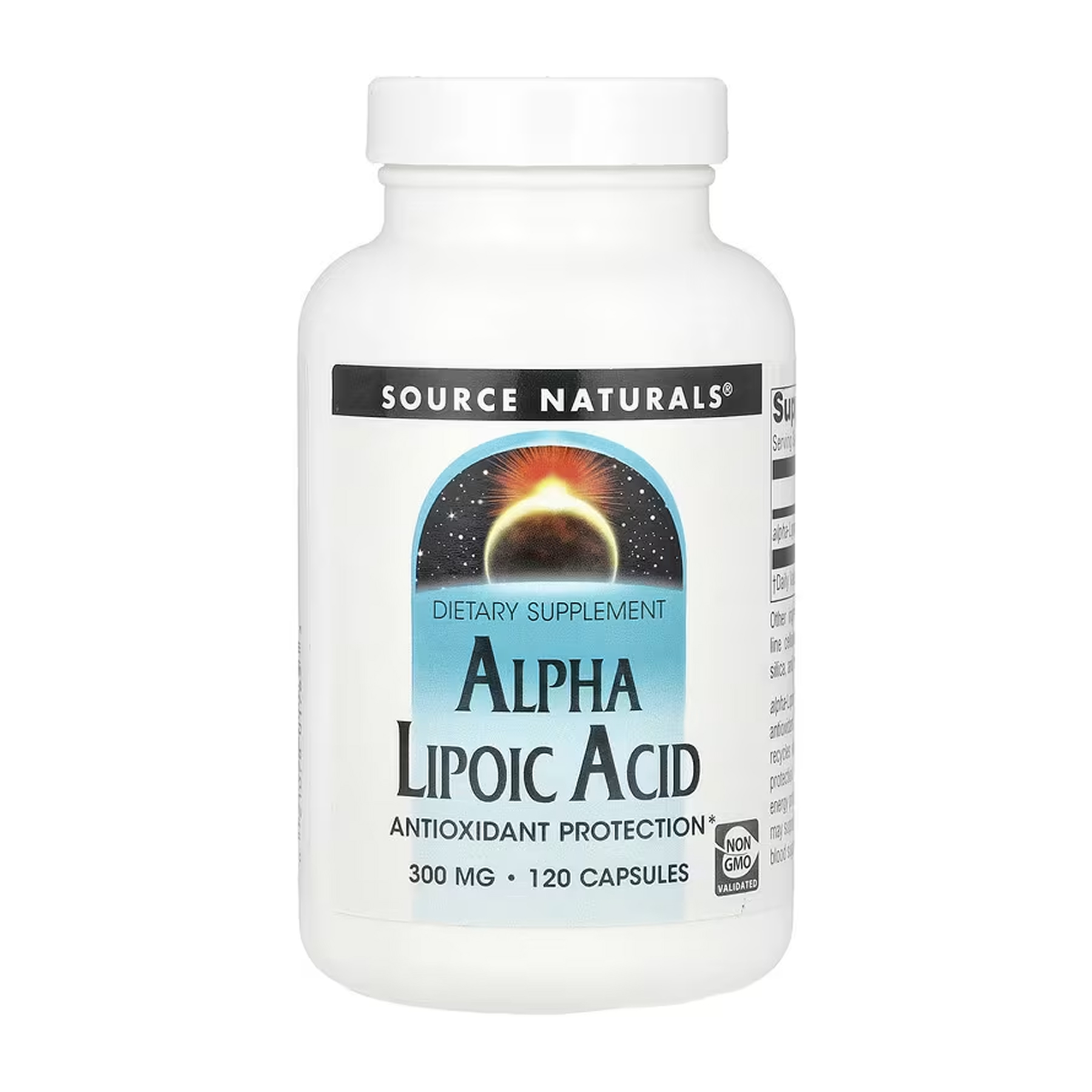 alpha-lipoic-acid-300-mg-120-caps-28767601413136_0b90d55206 Alpha Lipoic Acid 300 mg - 120 caps - Зображення 1