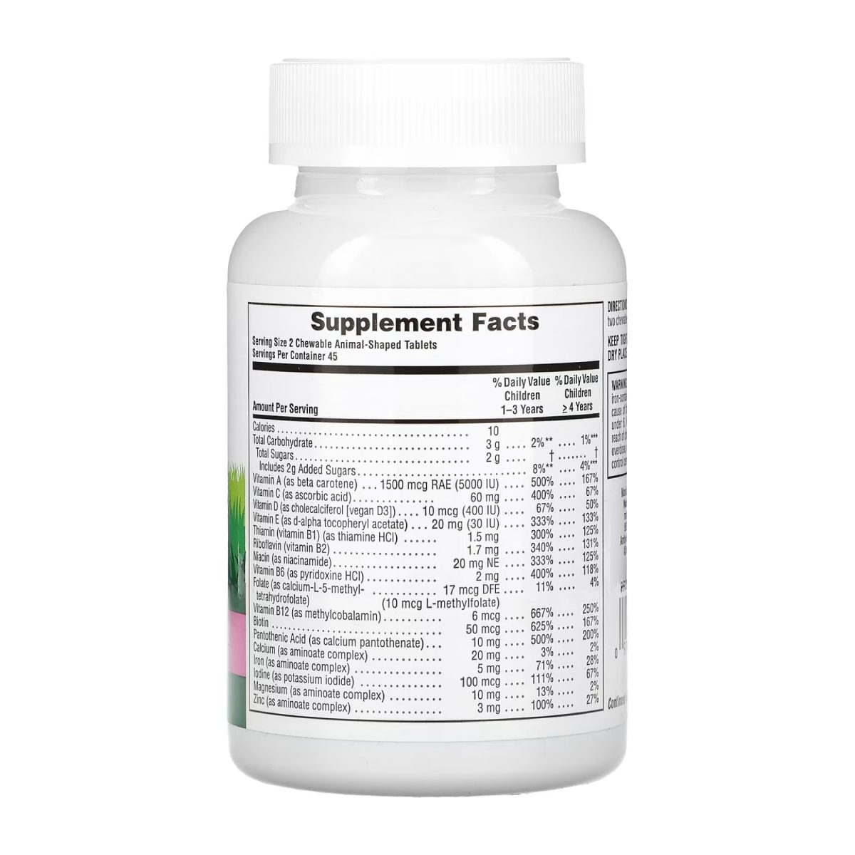 Children’s Multivitamin - 90 tabs Watermelon - Зображення 2
