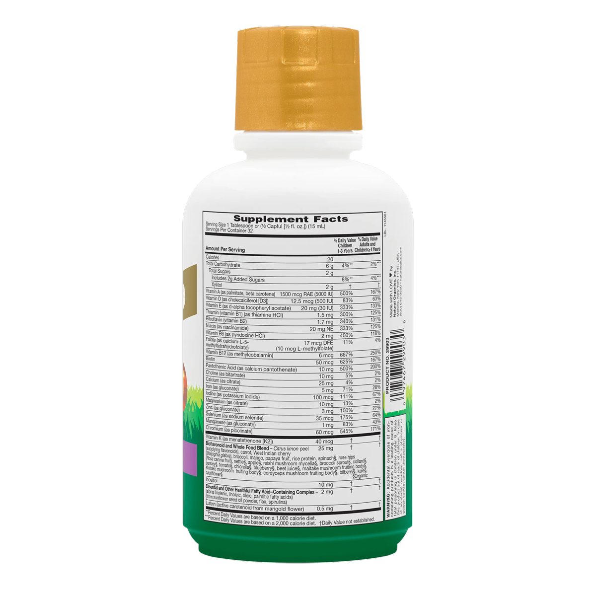 Children’s Gold Multivitamin Liquid - 480 ml Tropical Berry - Зображення 2