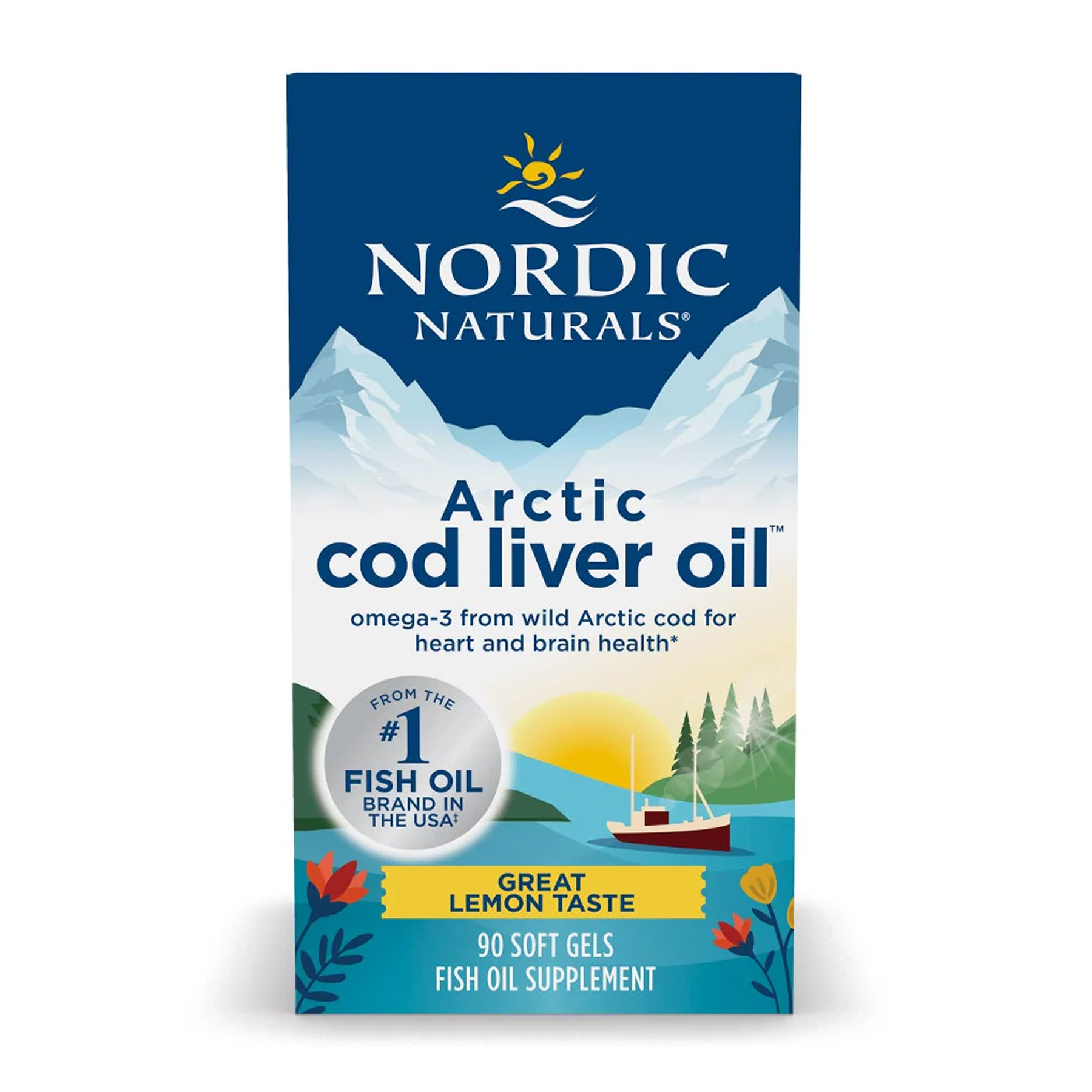 arctic-cod-liver-oil-90-softgels-35748853740078_905c3c2970 Arctic Cod Liver Oil - 90 softgels - Зображення 1