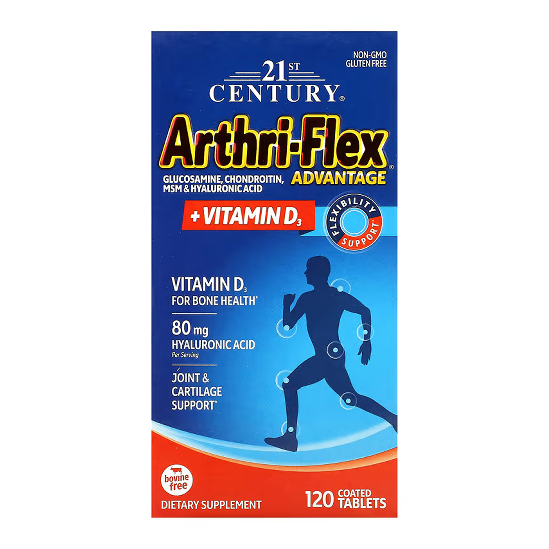arthriflex-d3-120-tabs-59224046800402_8100f7a3f3 ArthriFlex + D3 - 120 tabs - Зображення 1
