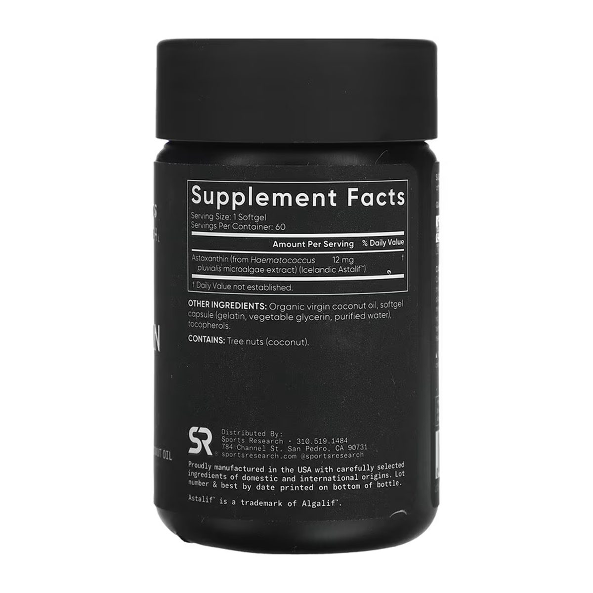 Astaxanthin 12mg - 60 softgels - Зображення 2