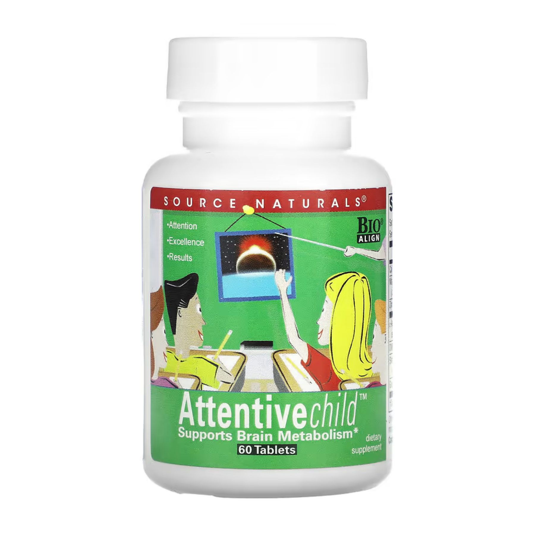 attentive-child-60-tabs-92557772423651_61cd059130 Attentive Child™ - 60 tabs - Зображення 1