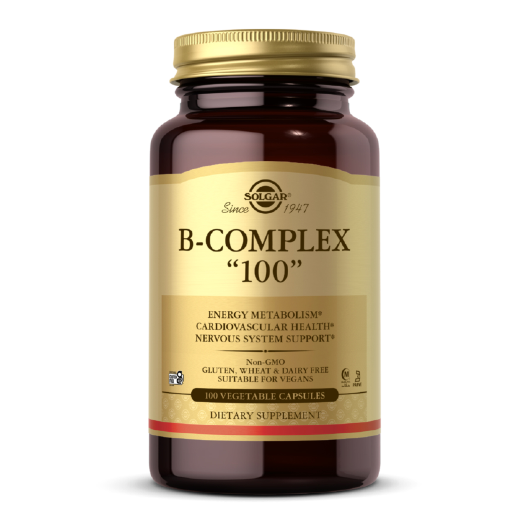 b-complex-100-100-vcaps-64604292911341_185fe64d0c B-Complex "100" - 100 vcaps - Зображення 1