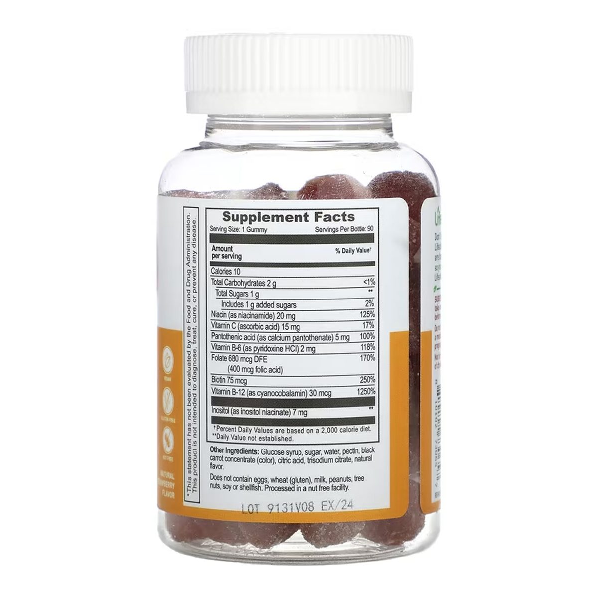 B Complex + Vitamin C Adult - 60 gummies - Зображення 2