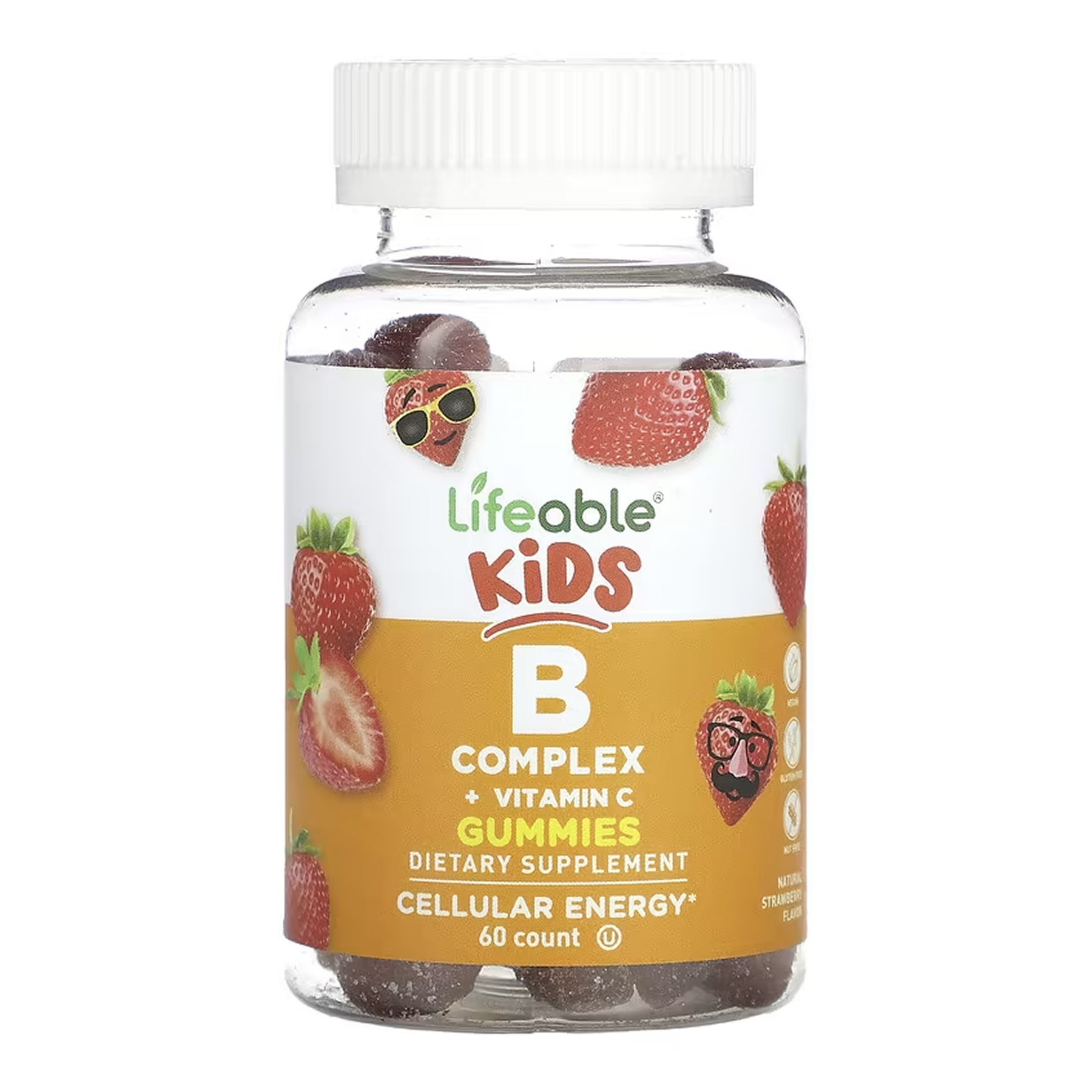 b-complex-vitamin-c-kids-60-gummies-94510214404737_b828302684 B Complex + Vitamin C Kids - 60 gummies - Зображення 1