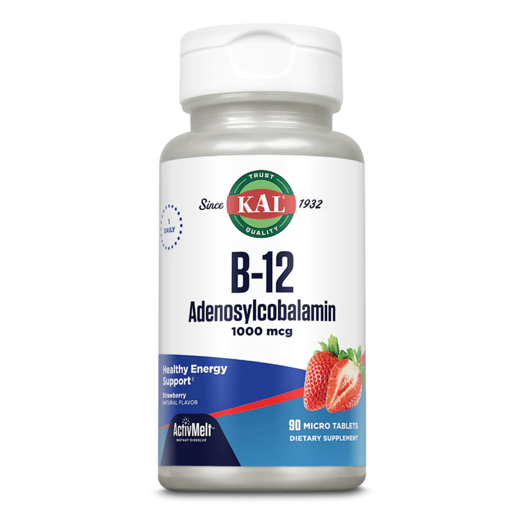 b12-adenosylcobalamin-1000mcg-90-tabs-15823287201704_d3b5c08e53 B12 Adenosylcobalamin 1000mcg - 90 tabs - Зображення 1