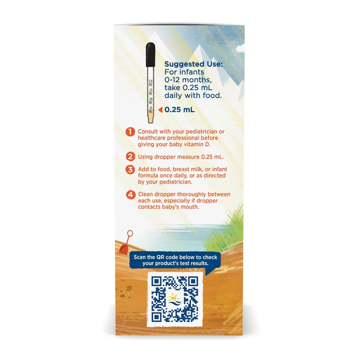 Baby's Vitamin D3 Liquid - 22.5 ml - Зображення 2