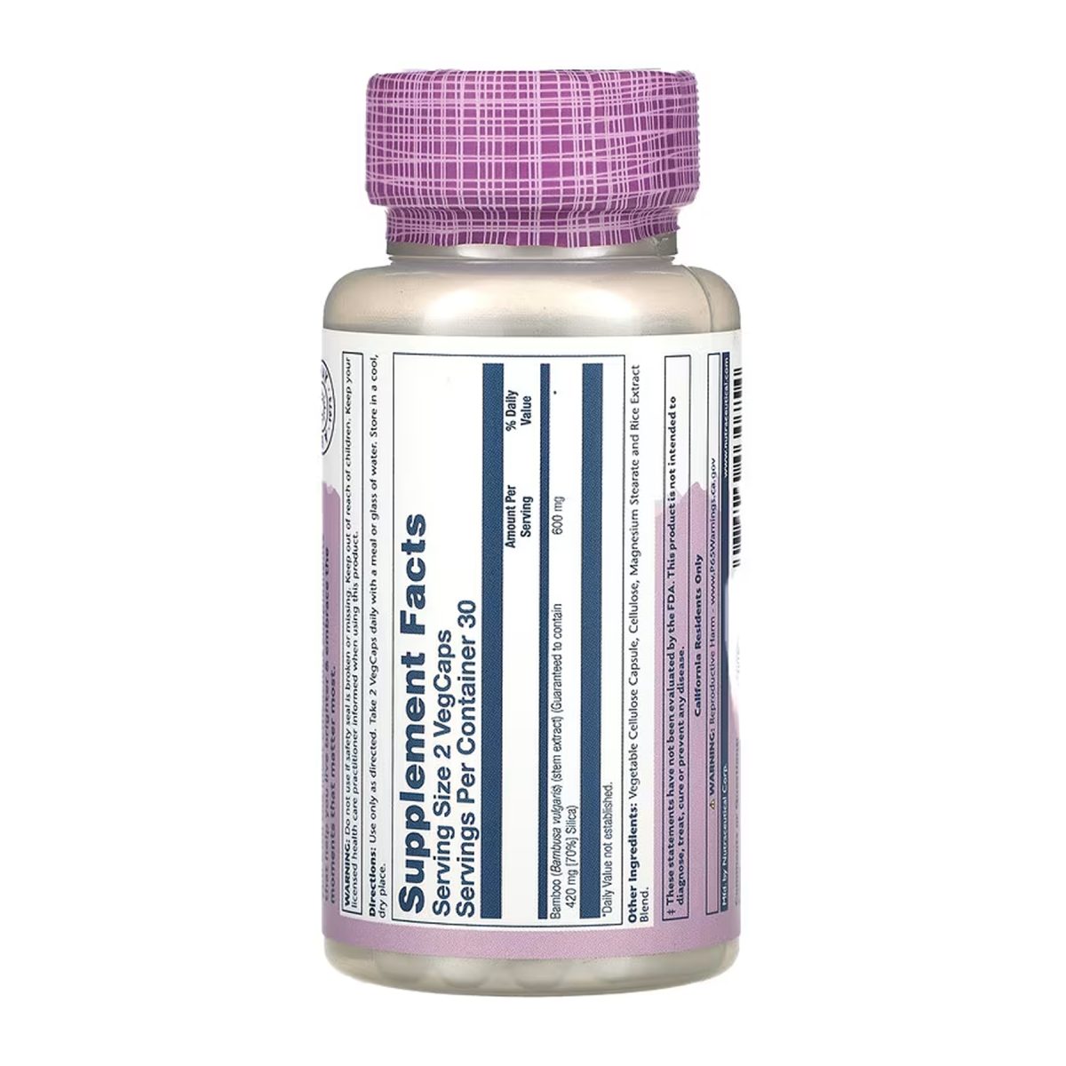 Bamboo Stem Extract 300mg - 60 vcaps - Зображення 2
