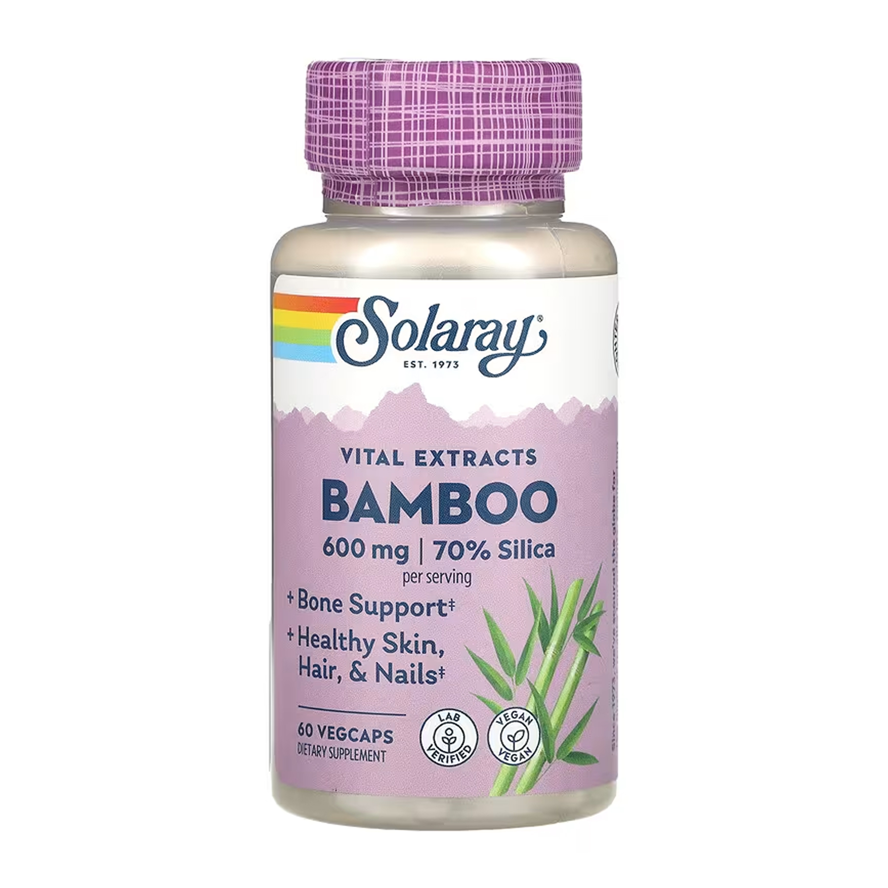 bamboo-stem-extract-300mg-60-vcaps-79871833739391_c5a9cc59c1 Bamboo Stem Extract 300mg - 60 vcaps - Зображення 1
