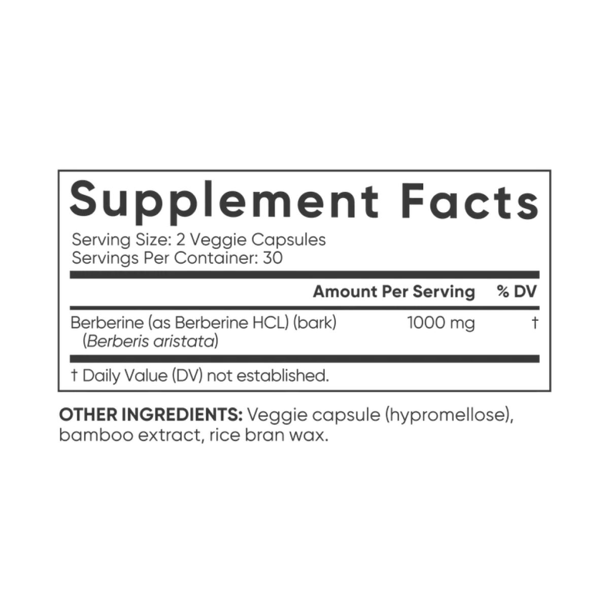 Berberine 500mg - 60 vcaps - Зображення 2