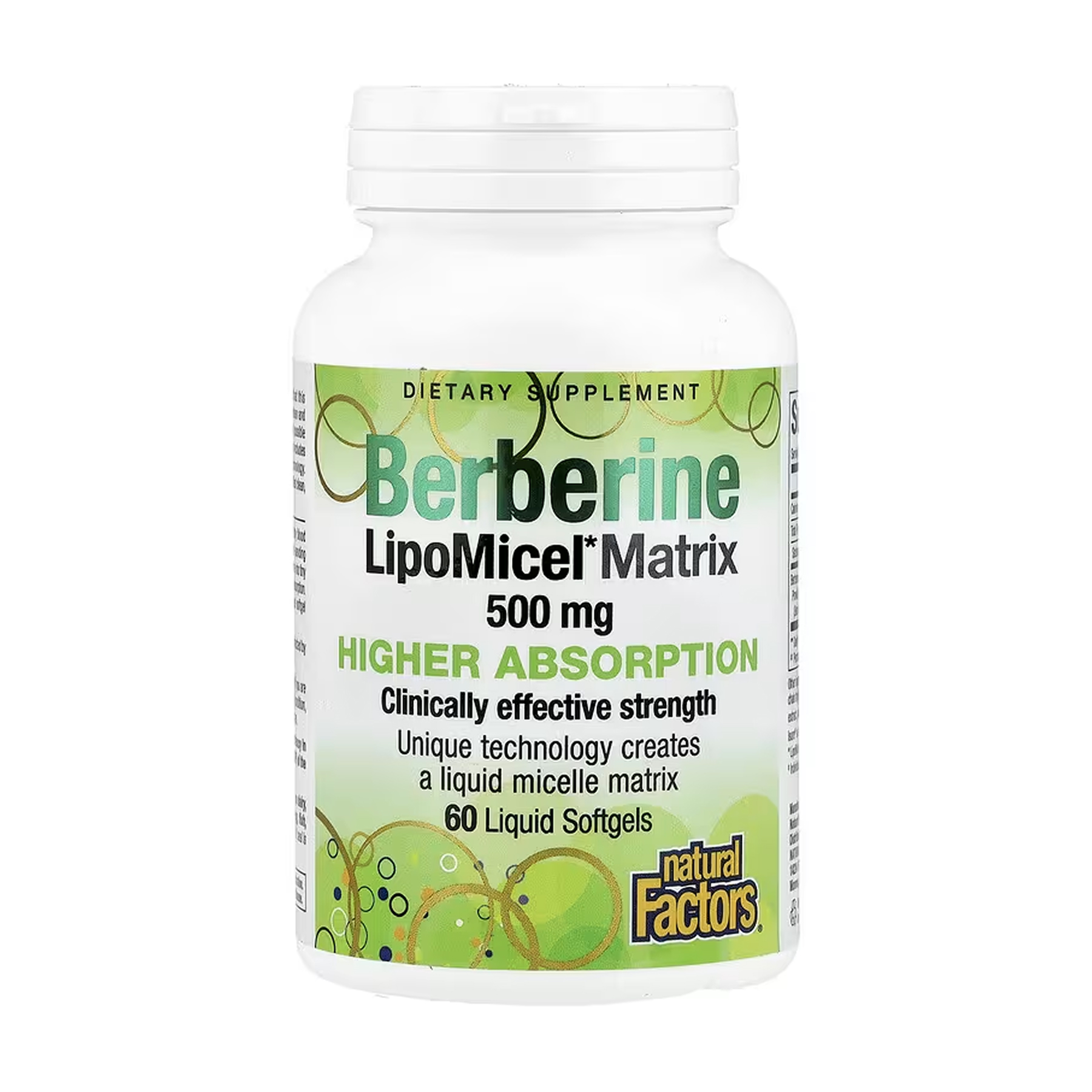 berberine-lipomicel-matrix-60-softgels-18876074674409_12cccb09a3 Berberine LipoMicel Matrix - 60 softgels - Зображення 1
