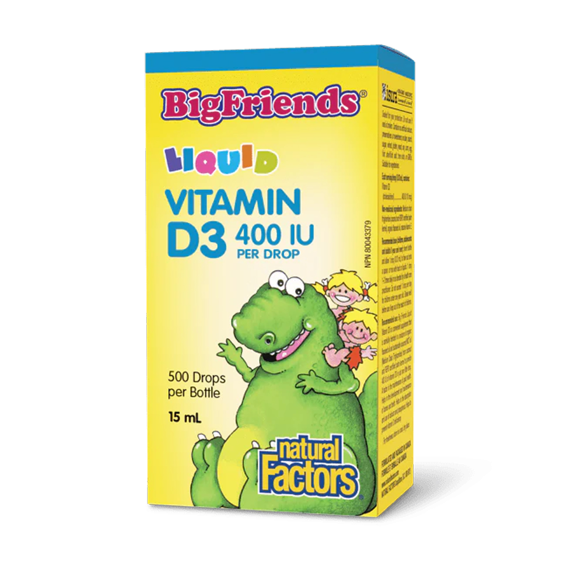 bigfriends-liquid-vitamin-d3-400-iu-15ml-95347516896315_98759281e7 BigFriends Liquid Vitamin D3 400 IU - 15ml - Зображення 1