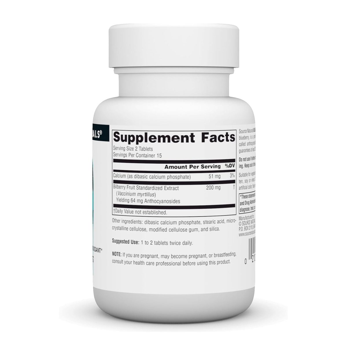 Bilberry Extract 100 mg - 30 tabs - Зображення 2