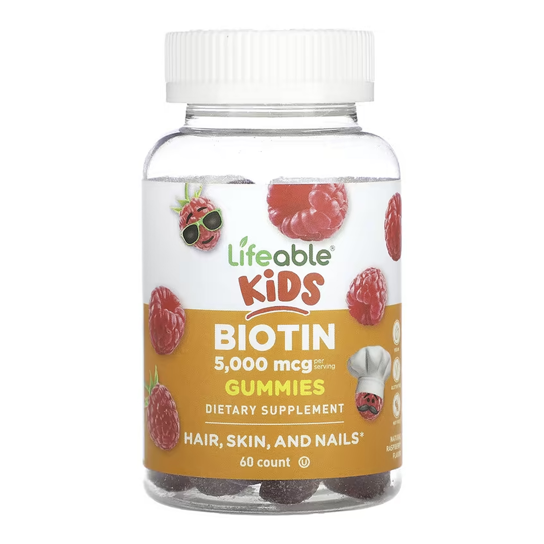 biotin-5000-mcg-kids-60-gummies-40720153407811_55326fbd0b Biotin 5,000 mcg Kids - 60 gummies - Зображення 1