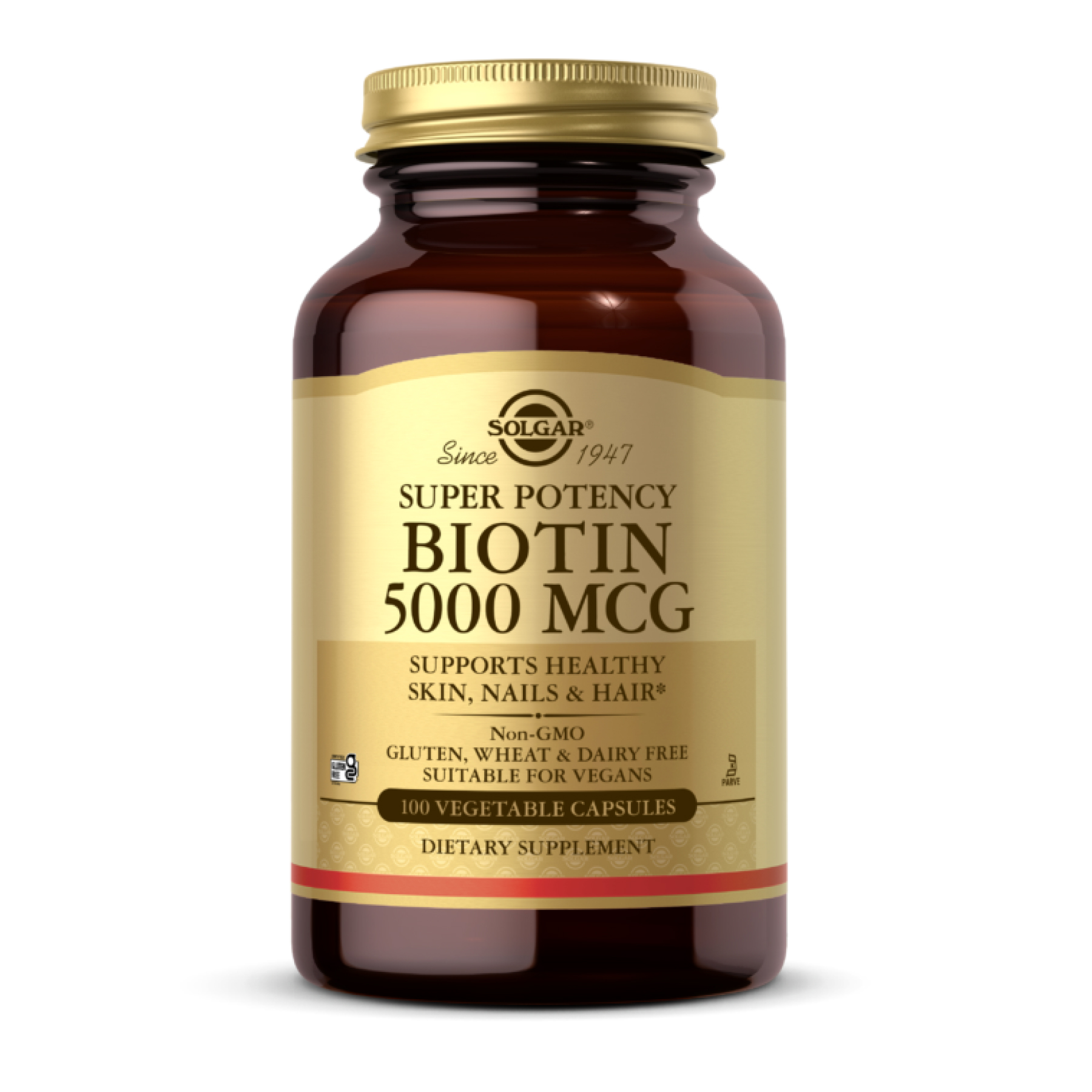 biotin-5000mcg-100-vcaps-85874350923350_3898a23a72 Biotin 5000mcg - 100 vcaps - Зображення 1