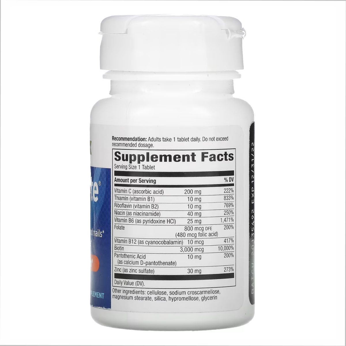 Biotin Forte 3 mg - 60 tabs - Зображення 2