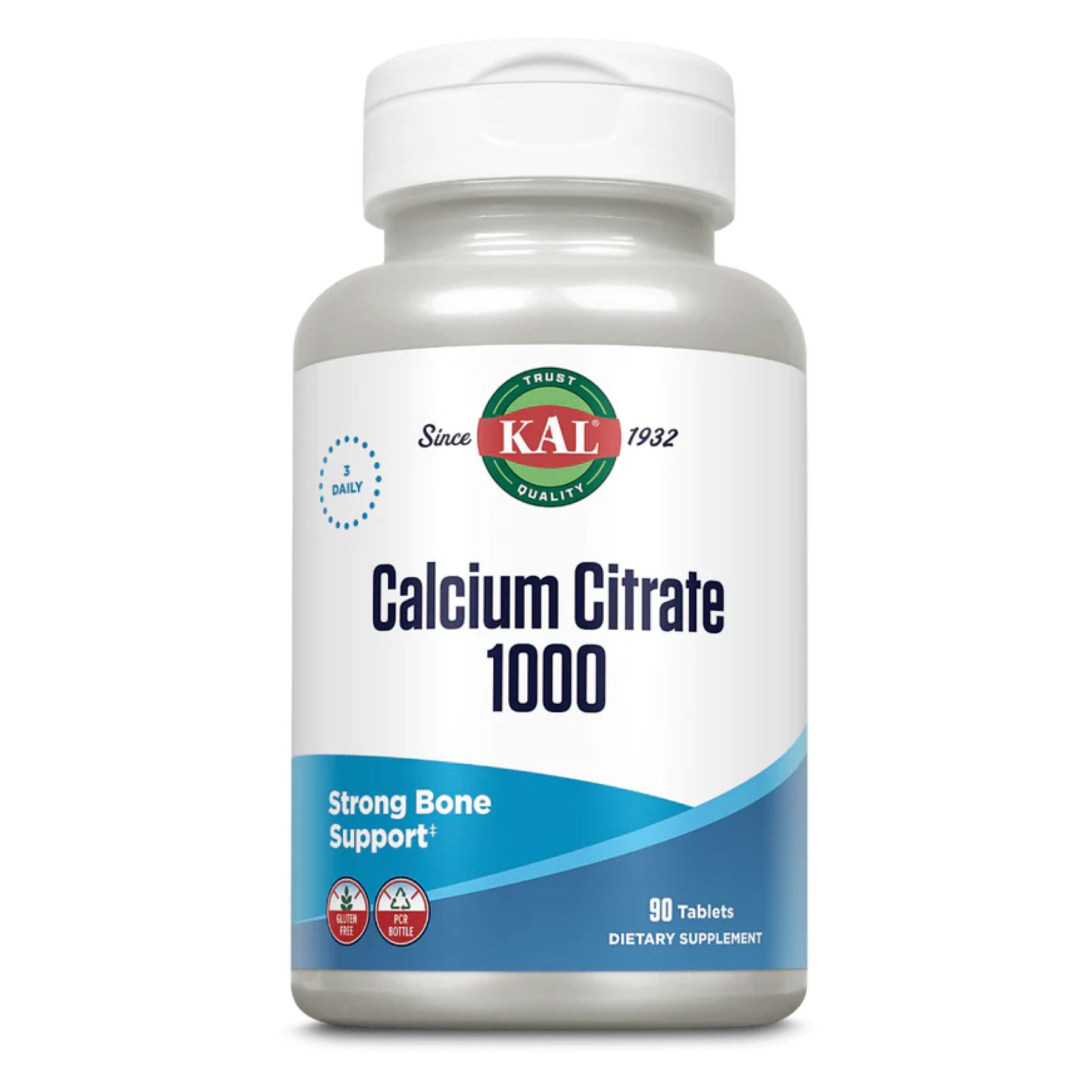 calcium-citrate-1000mg-90-tabsid-35922235259039_8f187636ea Calcium Citrate 1000mg - 90 tabs - Зображення 1